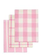 Tea Towels Recycle Engholm Textiles Pink