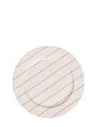 Pyjamas Plate Design Letters Blue