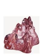 The Rock Ljuslykta Kosta Boda Pink