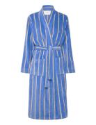 Rwadamo Striped Robe Rosemunde Blue