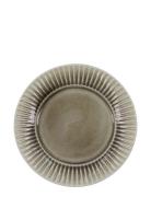 Lunch Plate, Hdpleat, Grey/Brown House Doctor Grey