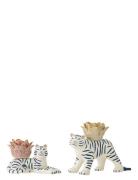 Rory Candle Holder Bloomingville Patterned