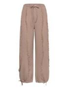 Kirsten Trousers Distressed Brixtol Textiles Beige