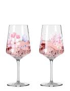 Sommers Tt Wineglass 2-Pack Ritzenhoff Patterned