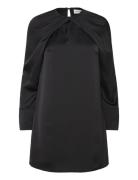 Evie Straight Fit Mini Dress Malina Black