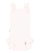 Baby Rib Romper Gugguu Pink