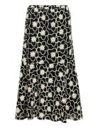 Objcalla Hw Midi Skirt 138 Object Black