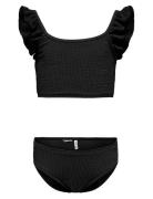 Kogwave Structure Bikini Set Acc Kids Only Black