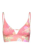 Crazy For  Vneck Cami Tnk Billabong Pink