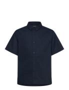 Linen Ss Shirt Lyle & Scott Navy