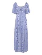 San Carlos S/S Maxi Dress Rip Curl Blue