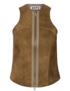 Sculpt Top Tobacco Suede Hope Brown