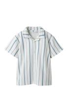 Nkmfigaro Ss Nreg Resort Shirt Name It White