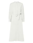 Yasyamina Ls Long Shirt Dress S. YAS White