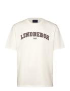 Over Logo Tee Lindbergh White