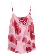 Vmthilda Teora Sl Singlet Wvn Ga Ce Vero Moda Pink
