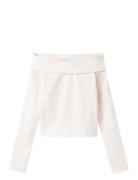 Nlfnove Ls Offshoulder Top LMTD Pink