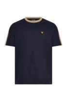 Contrast Taped T-Shirt Lyle & Scott Navy