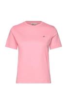 Reg Shield Ss T-Shirt GANT Pink
