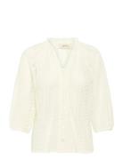 Crrubby Lace Shirt Cream Cream