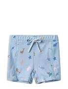 Swim Shorts Ulrik Wheat Blue