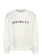 Shield Usa C-Neck Sweat GANT White