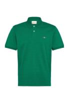 Texture Stripe Polo GANT Green