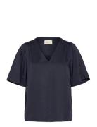 Ss Blouse GANT Navy