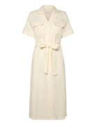 Reg Pocket Dress GANT Cream