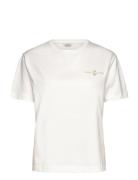 Embroidered Anchor Ss T-Shirt GANT White