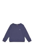 Shield Cotton Slub C-Neck GANT Navy
