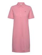 Shield Ss Pique Polo Dress GANT Pink