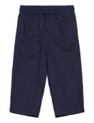 Cotton Linen Pants GANT Navy