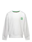 Sweatshirt Hugo Kids White