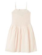 Nlfhinette Sl Short Tube Dress LMTD Pink