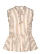 Bow Details Top Scotch & Soda Beige