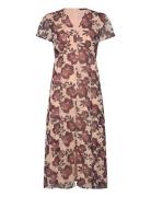 Elyse S/S Tea Dress French Connection Pink