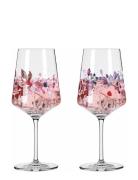 Sommers Tt Wineglass 2-Pack Ritzenhoff Patterned
