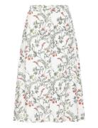 Byimilda Midi Skirt - B.young White