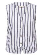 Fqlavisco-Waistcoat FREE/QUENT Navy