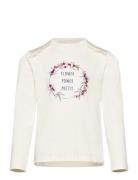 T-Shirt Ls Minymo Cream