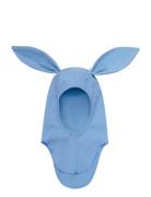 Balaclava Ears Cotton Rib Huttelihut Blue