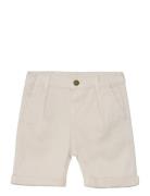 Shorts Woven En Fant Beige