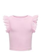 Kmgdrea Liife S/L Detail-Top Jrs Kids Only Pink