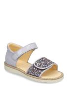 Sandals - Flat ANGULUS Purple