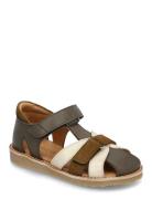 Sandals - Flat - Closed Toe ANGULUS Green