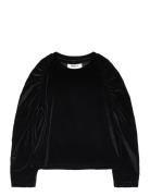 Kogsille L/S Velvet Detail Top Jrs Kids Only Black