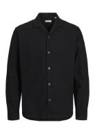 Jjsummer Resort Shirt Ls Jack & J S Black