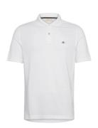 Shield Logo Ss Polo GANT White