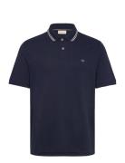 Tipping Collar Ss Polo GANT Navy